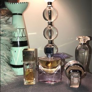 Micheal Kors, Lancôme, VS heavenly, Bulgari.